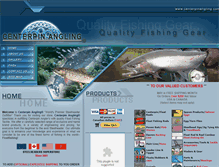 Tablet Screenshot of centerpinangling.com